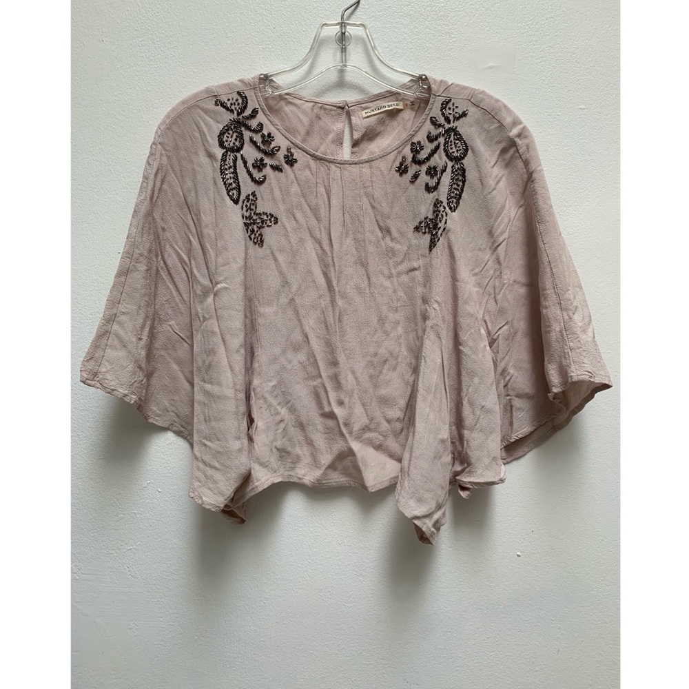 Beaded Crop Top